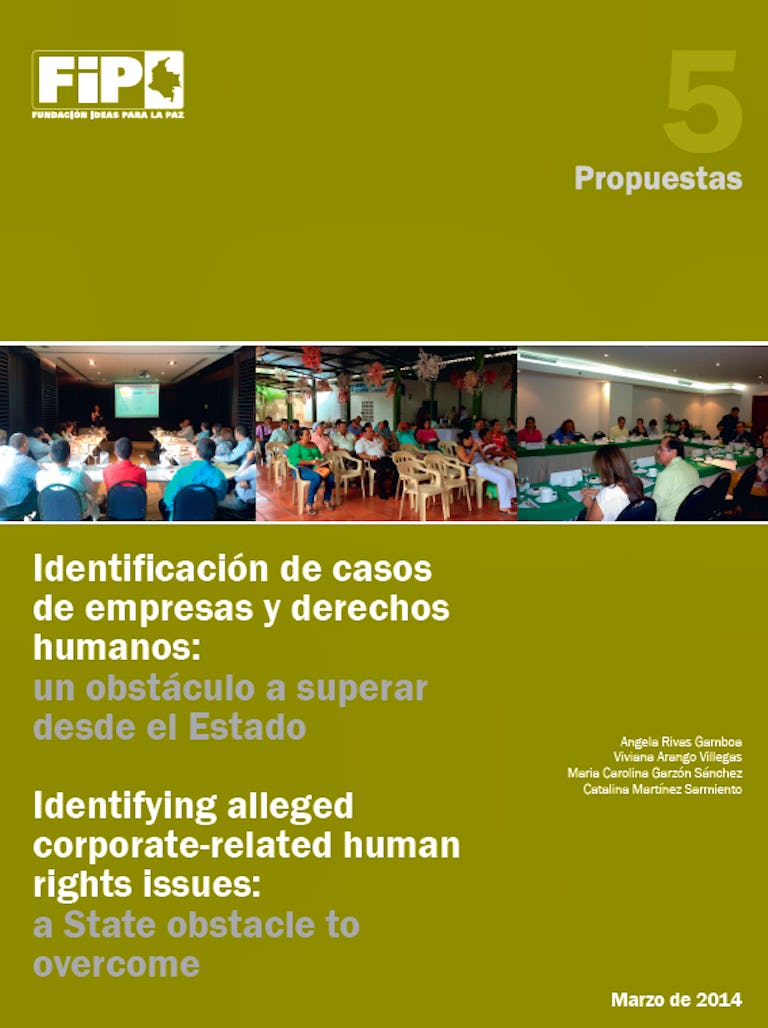 Esta propuesta tiene por objetivo evidenciar algunos de los elementos que son claves para que el Estado colombiano avance en la protección de los derechos humanos.