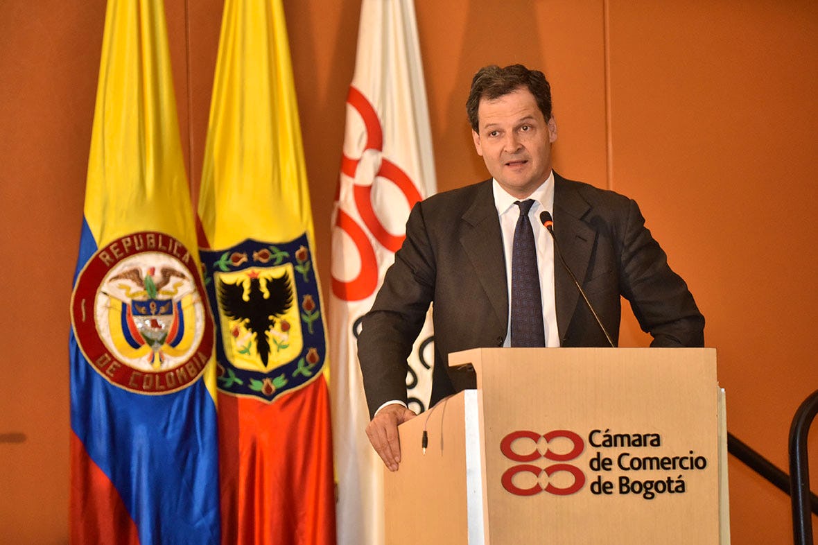 Sergio Jaramillo, Alto Comisionado de Paz, durante la presentación. Foto: CCB