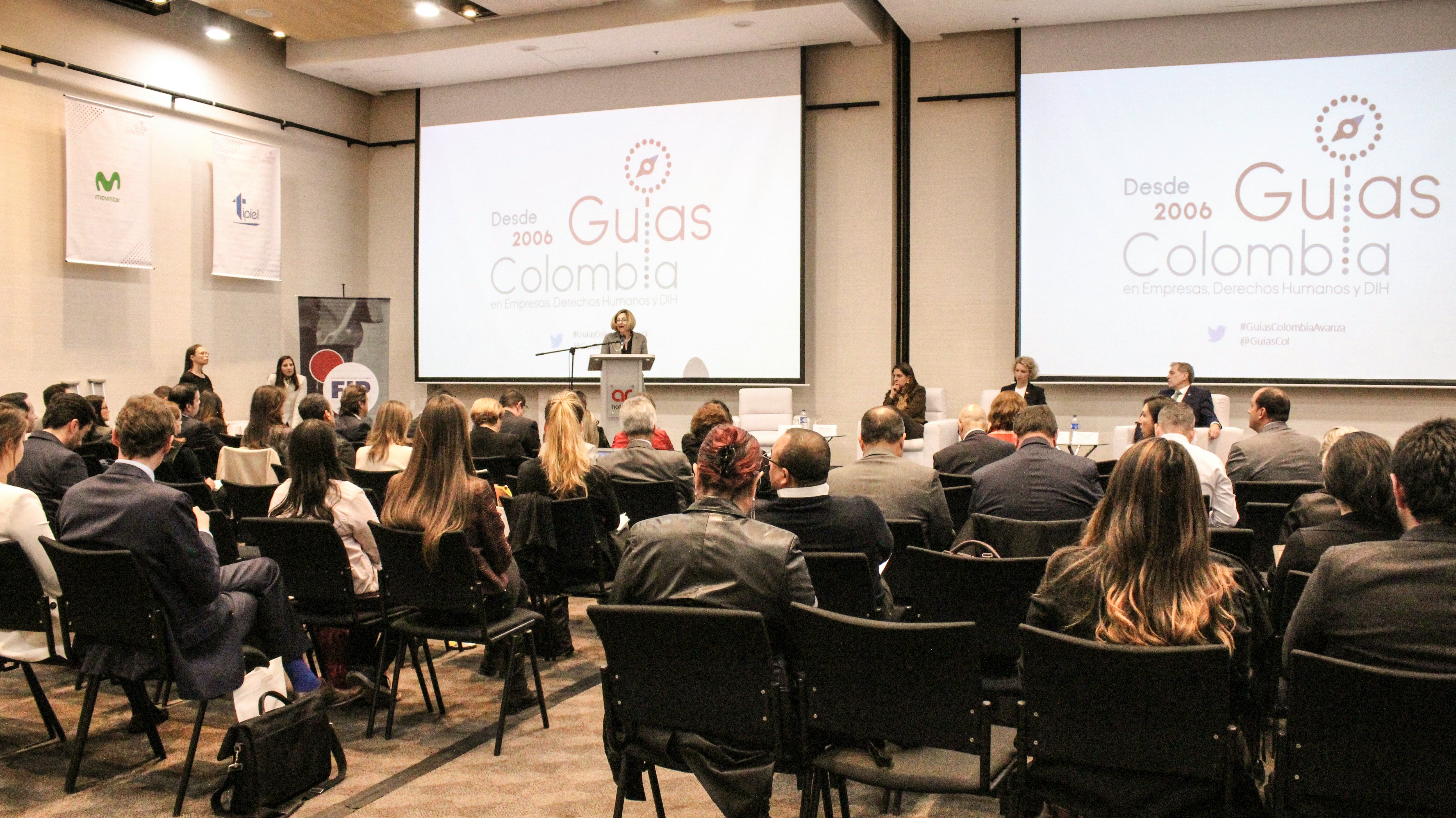 Lideramos una iniciativa multiactor que reúne a empresas, entidades del Estado, organizaciones internacionales y de la sociedad civil, con el ánimo de contribuir a mejorar la situación de DDHH y DIH en el país.