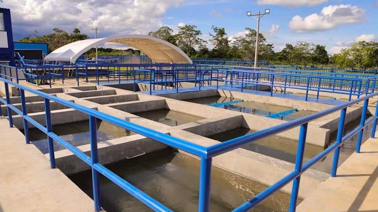 Planta de tratamiento de agua potable para el Acueducto de Tame, Arauca, financiada a través de Obras por Impuestos